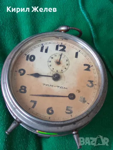 KIENZLE TAM-TAM Стар РЯДЪК КОЛЕКЦИОНЕРСКИ НЕМСКИ МЕХАНИЧЕН БУДИЛНИК от ЦАРСКО ВРЕМЕ 43677, снимка 17 - Антикварни и старинни предмети - 44466579