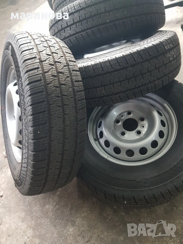 4 бр ЧИСТО НОВИ ГУМИ Всезонни Continental Vancontact Camper 225 75 16 CP Специално за Кемпери , снимка 2 - Гуми и джанти - 53226890