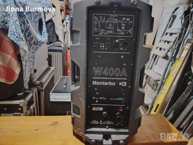 MONTARBO W 400 A-АКТИВНИ MOS FET amp-2 бр., снимка 2 - Тонколони - 52146011