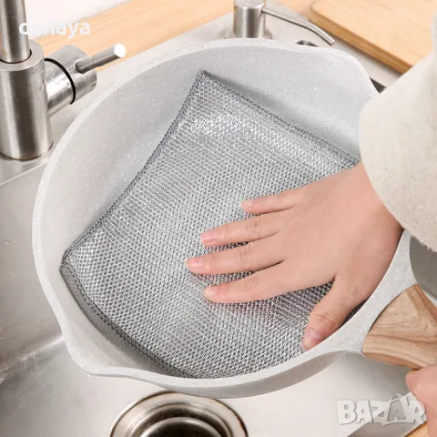 5661 Комплект кърпи за почистване на силно замърсени повърхности, 19cm, снимка 3 - Мопове, кофи, четки и метли - 49235470