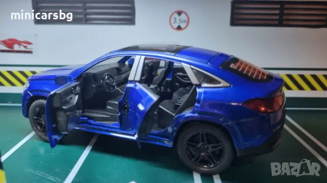 Метални колички: Mercedes-Benz GLE 53 AMG Coupe (Мерцедес-Бенц), снимка 4 - Колекции - 48707829