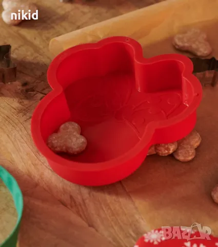 Мини Маус Minnie Mouse глава силиконова форма силиконов молд за кекс блат торта десерт сладкиш, снимка 2 - Форми - 48360598