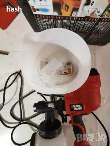 Пистолет за боядисване BLACK&DECKER HVLP200-QS, снимка 8 - Други инструменти - 49273958