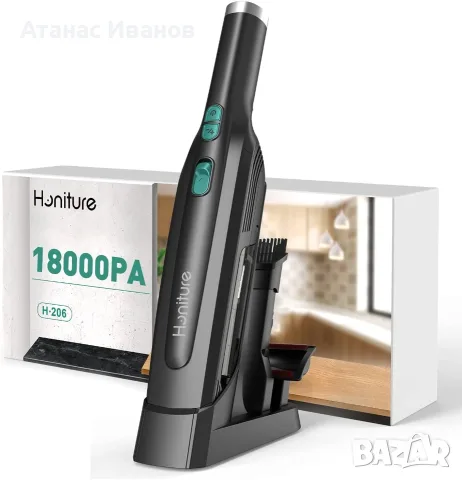 Безкабелна прахосмукачка 18000Pa Honiture H206