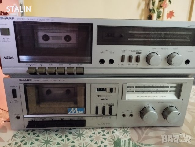 Касетен Дек SHARP RT-10H/SHARP RT-100H, снимка 2 - Декове - 41917672
