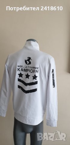 Dirk Bikkembergs Stretch Mens Full Zip Size M НОВО! ОРИГИНАЛ! Мъжкo Горнище!, снимка 5 - Спортни дрехи, екипи - 41963874