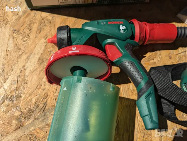 Пистолет за боядисване Bosch - PFS 3000-2, 650W, 1 l, снимка 6 - Други инструменти - 47295359