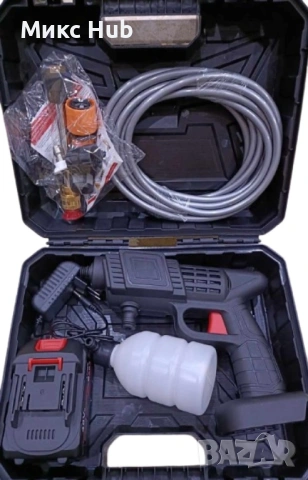 Акумулаторна водоструйка с 2 батерии 48V 8ah 30 bar, снимка 2 - Други инструменти - 53483860