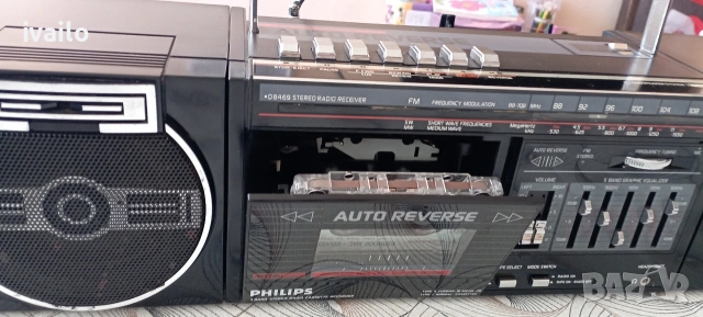 PHILIPS-D8469-BoomBox Радиокасетофон!, снимка 8 - Ресийвъри, усилватели, смесителни пултове - 53523285