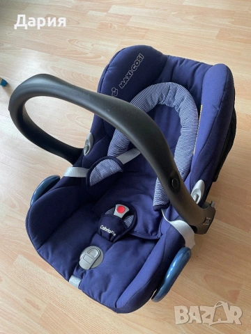 Бебешко столче за кола Maxi Cosi CabrioFix (0-13 кг) River Blue, снимка 6 - Столчета за кола и колело - 53429889