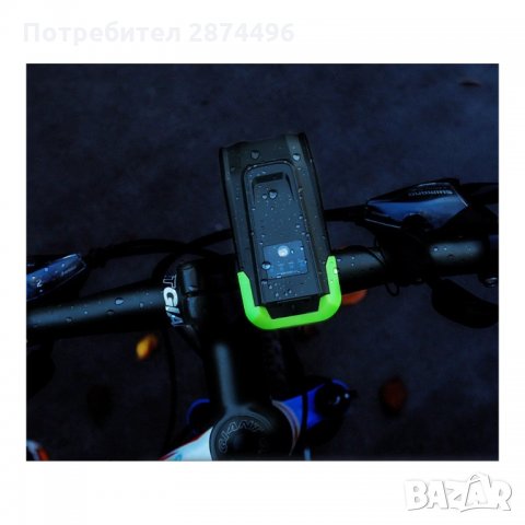 2654 Фар за велосипед с USB зареждане, 800 лумена, снимка 12 - Велосипеди - 35800827