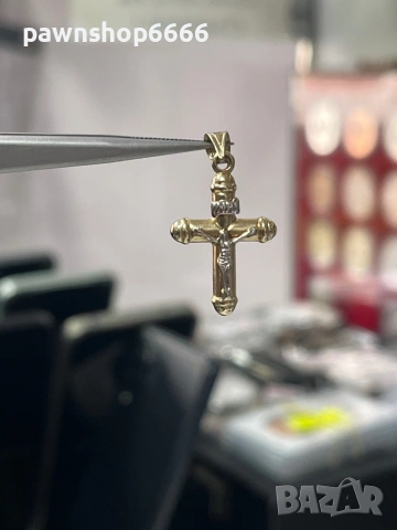 Златна висулка 14 карата 1,20 грама , снимка 2 - Колиета, медальони, синджири - 53602440