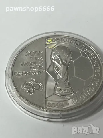 5 лева 2003 г. “Световно първенство по футбол, Германия, 2006 г.”, снимка 5 - Нумизматика и бонистика - 47927220