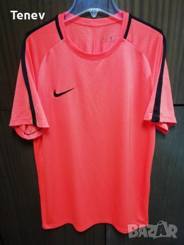 Nike оригинална оранжева мъжка тениска фланелка L