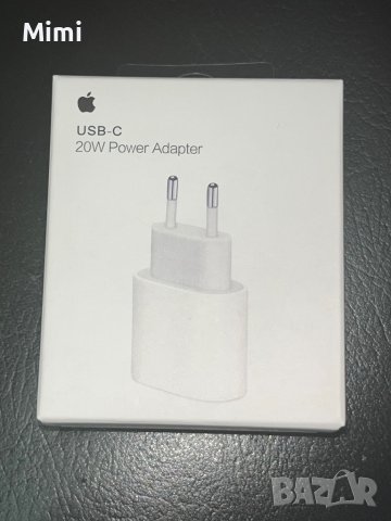  Оригинален Адаптер зарядно USB C 20W Power Adapter за Apple iPhone