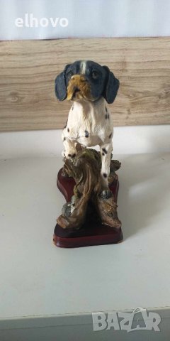 Декоративна фигура на куче от полирезин, снимка 2 - Статуетки - 42198351
