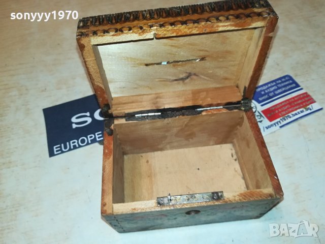 СТАРА КУТИЯ КАСИЧКА С КЛЮЧАЛКА 2906231931, снимка 2 - Антикварни и старинни предмети - 41397395