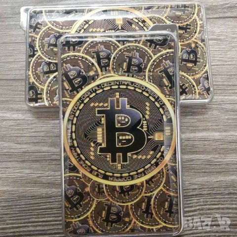 Bitcoin запалка с огледалце на гърба, снимка 3 - Запалки - 34595853
