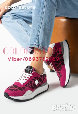 Дамски маратонки  Valentino-VL-E101, снимка 2 - Маратонки - 47302234