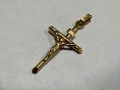 Златен кръст 14к, 0,97гр, снимка 4