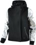 Nike Destroyer Butterfly Black Wool Silver Leather Jkt Дамско Яке Естествена Кожа+Вълна Размер L, снимка 4