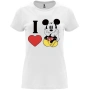 Нова дамска тениска I Love Mickey Mouse (Мики Маус), снимка 1