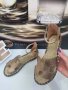 Равни сандали - златисти - M650-1, снимка 2