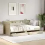 vidaXL Дневно легло с чекмеджета, без матрак, сонома дъб, 90x200 см, снимка 2