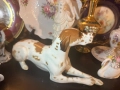 Lomonosov USSR Circa 1950 porcelain English Pointer dog - изящен и огромен сетер Код P1681, снимка 3