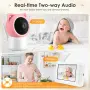 Бебефон с 1080P HD Камера и 5" Дисплей Sunowl – Безопасност без WiFi, снимка 2