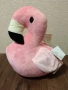 Плюшено фламинго - стопер за врата., снимка 5