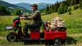 Електрическа триколка двуместна товарна 1000W, снимка 13