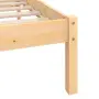 vidaXL Рамка за легло, бор масив, 160х200 см, снимка 8