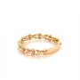Златен дамски пръстен Tiffany 3,17гр. размер:57 14кр. проба:585 модел:16925-5, снимка 2