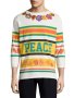 Paul Smith Embroidered Floral Peace Hockey Мъжка Блуза тип Пуловер size S