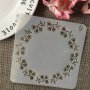 8 вида венец стенсил шаблон за спрей торта украса кекс декорацияспрей за Scrapbooking, снимка 2