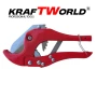 Поялник за полипропиленови тръби Ф20–63 мм KraftWorld 2500W Лепачка за ППР + ножица и ръкавици, снимка 8