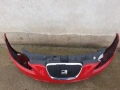 предна броня за сеат леон алтеа 09 - 15 с маска решетки халогени SEAT LEON ALTEA, снимка 4