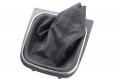 Маншон Кожа Кожичка за Скоростен лост с рамка за VW Golf 5 V 2003 - 2008г. 6 VI 2008 - 2013г., снимка 1