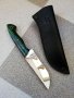Ръчно изработен ловен нож от марка KD handmade knives ловни ножове, снимка 2