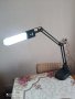 лампа шарнирна,Работна Лампа шарнирна,подвижна, Настолна лампа,за бюро,маса,тезгях,струг,, снимка 5
