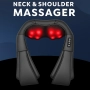 Електрически шиацу масажор за шия, рамене, гръб и тяло , снимка 1