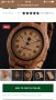 Стилен мъжки дървен часовник. Оригинална изработка., снимка 2