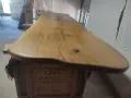 Дървен плот от вековен дъб, снимка 7