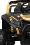 Офроуд акумулаторен автомобил AXEL – GOLD, 4x4, с дистанционно и LED, снимка 8