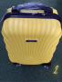 Стилен куфар с колелца за ръчен багаж с твърдо покритие 40/30/20см - различни цветове, снимка 10