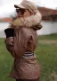 🤎 Естествен Косъм 🤎Дамско Зимно Яке 🤎XL, 2XL , 3XL , снимка 2