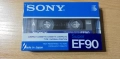 SONY SUPER EF90 1990, SONY EF, СОНИ, аудио касетка, касетки - нови, снимка 1