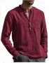 Мъжка ежедневна риза с дълъг ръкав, 6цвята - 023, снимка 6