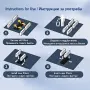 Филтри с активен въглен за Bosch, Neff, Siemens, Gaggenau и Constructa, за рециркулация, 4 броя, снимка 4